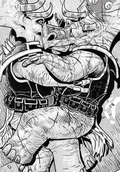 Background for "Judge Dredd Megazine" Xtnct