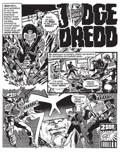 Background for "Judge Dredd" Mr Buzzz
