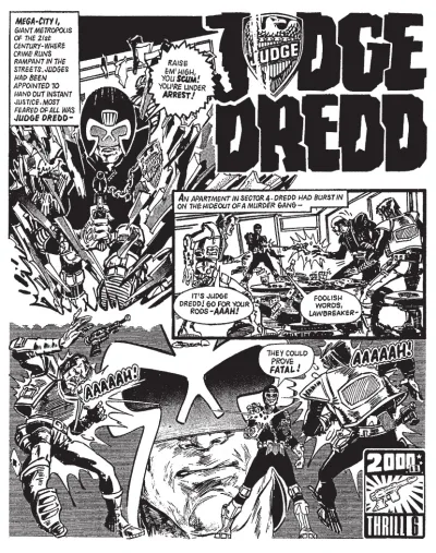 Background for "Judge Dredd" Mr Buzzz