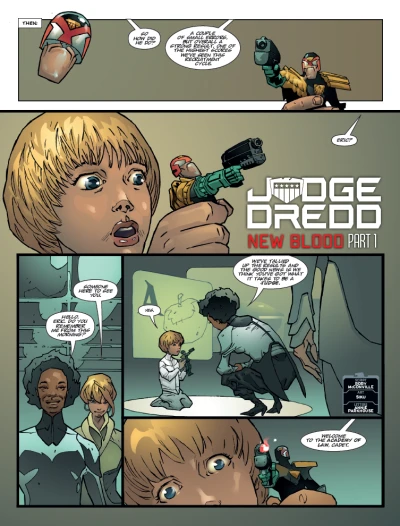 Background for "Judge Dredd" New Blood