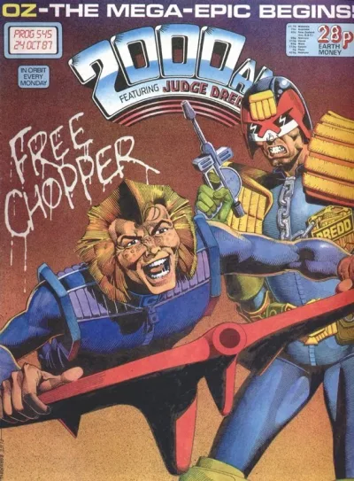 Background for "Judge Dredd" Oz