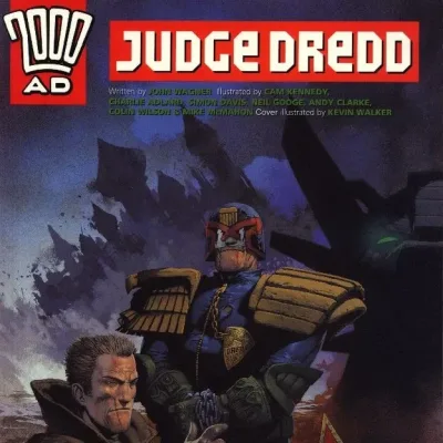 Cover art for "Judge Dredd" The Doomsday Scenario