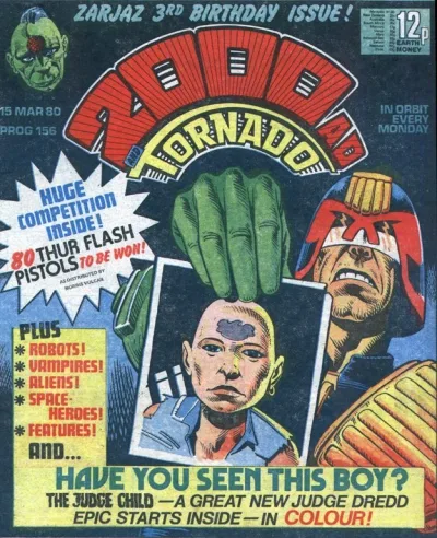 Background for "Judge Dredd" The Judge Child