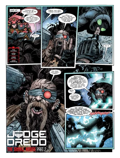 Background for "Judge Dredd" The Small House