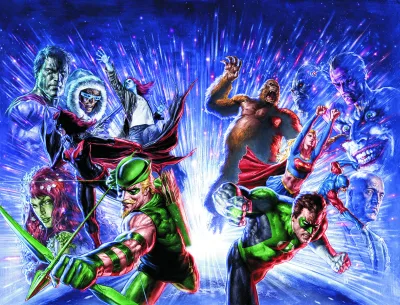 Background for "Justice League" Cry for Justice