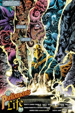 "Justice League Dark" The Parliaments of Life