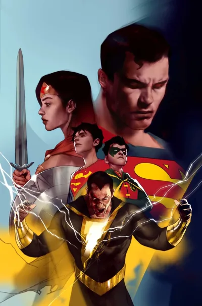 Background for "Justice League" DCeased
