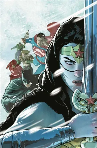 Background for "Justice League" Endless Winter