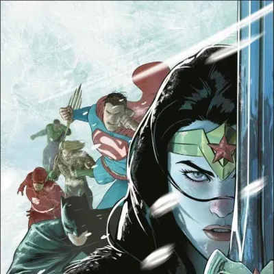 Cover art for "Justice League" Endless Winter