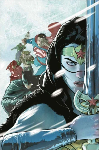 Background for "Justice League" Endless Winter