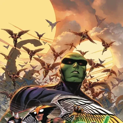Cover art for "Justice League" Escape from Hawkworld