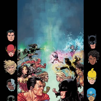 Cover art for "Justice League" Justice Lost