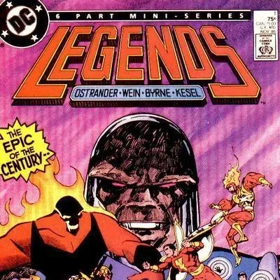 Cover art for "Justice League" Legends