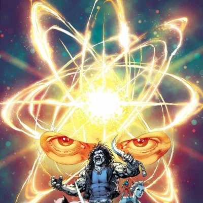 Cover art for "Justice League of America" Panic in the Microverse