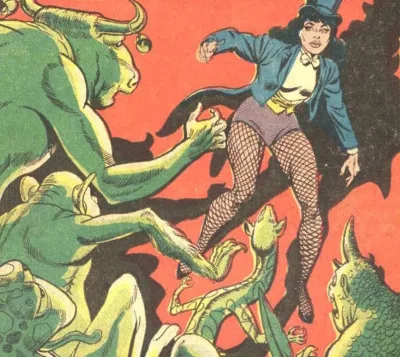 Background for "Justice League of America" Zatanna's Search