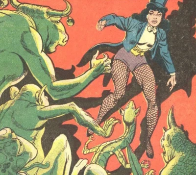 Background for "Justice League of America" Zatanna's Search