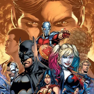 Cover art for "Justice League/Suicide Squad" Justice League vs. Suicide Squad