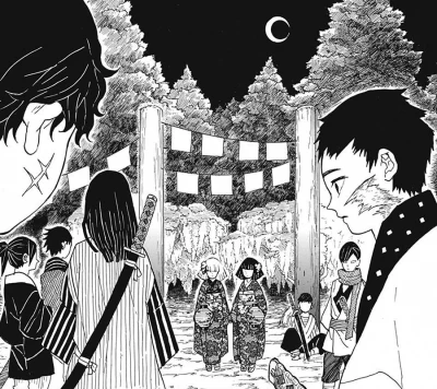 Background for "Kimetsu no Yaiba" Final Selection Arc