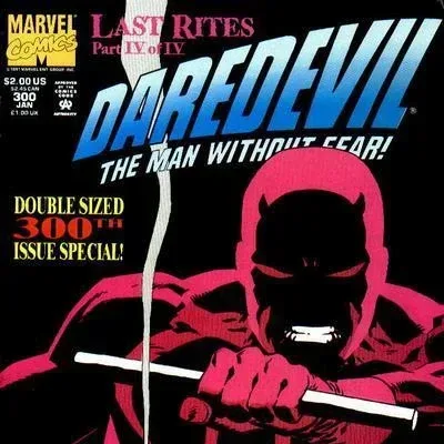 Cover art for Last Rites (Daredevil)