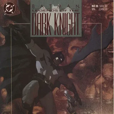 Cover art for "Legends of the Dark Knight" Faces
