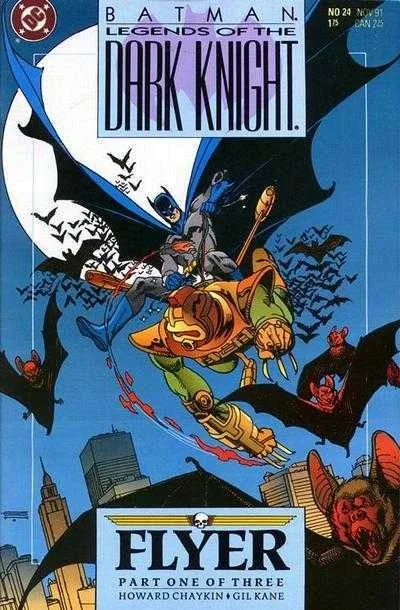 Background for "Legends of the Dark Knight" Flyer