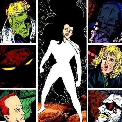 Cover art for "Legion of Super-Heroes" The Quiet Darkness