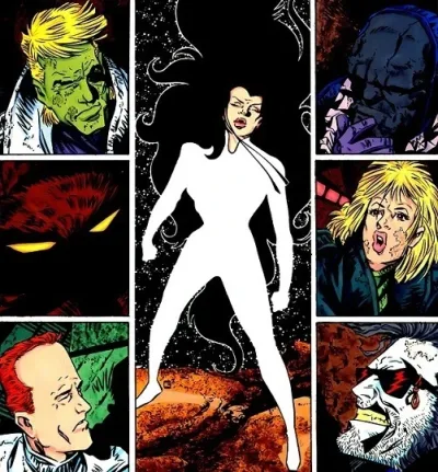 Background for "Legion of Super-Heroes" The Quiet Darkness