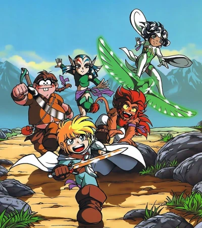 Background for "Les Légendaires" Premier Cycle