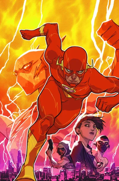 Background for Lightning Strikes Twice (The Flash)