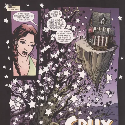 Cover art for "Lucifer" Crux