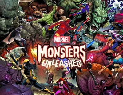 Background for "Marvel Monsters" Monsters Unleashed!