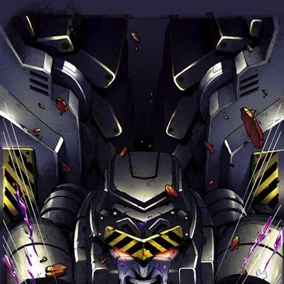 Cover art for Megatron Origin