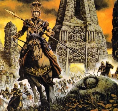 Background for "Metal Hurlant" Les Armées du Conquérant