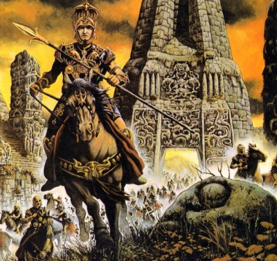 Background for "Metal Hurlant" Les Armées du Conquérant