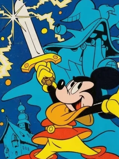 Background for "Mickey Mouse" La Spada di Ghiaccio