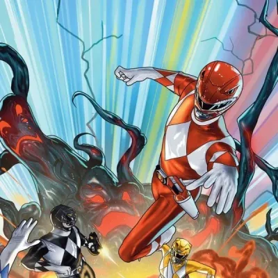 Cover art for "Mighty Morphin Power Rangers" Darkest Hour