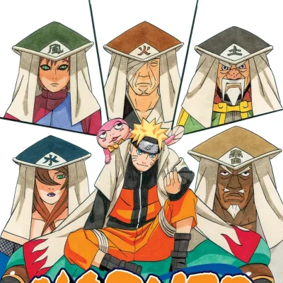Cover art for "Naruto" Five Kage Summit Arc