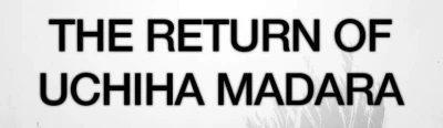 Background for "Naruto" Return of Madara Arc