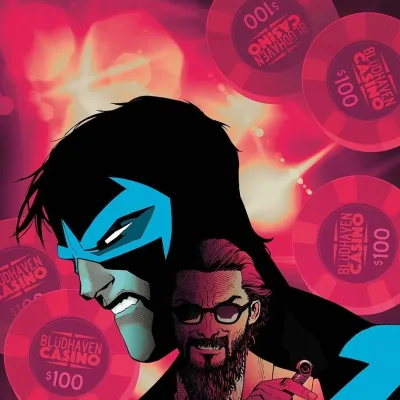 Cover art for "Nightwing" The Untouchable