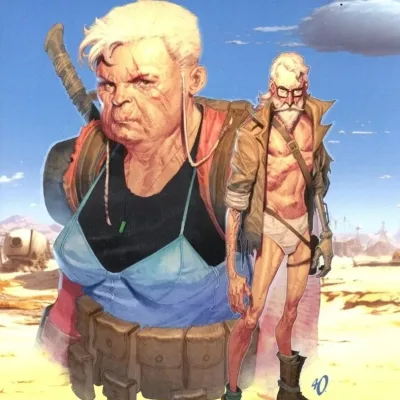 Cover art for "Once Upon a Time at the End of the World" Book Three: Not Even If You're The Last Person On Earth