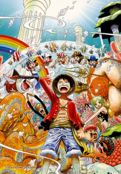 Background for "One Piece" Fish-Man Island Arc