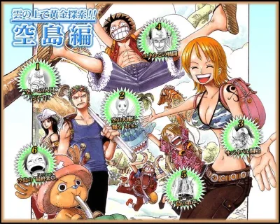 Background for "One Piece" Skypiea Arc