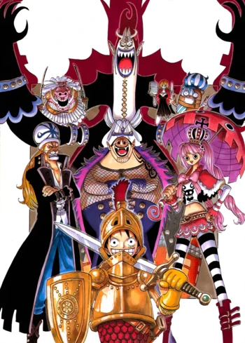 Background for "One Piece" Thriller Bark