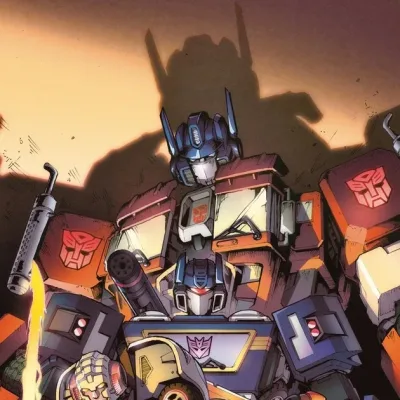 Cover art for "Optimus Prime" New Cybertron