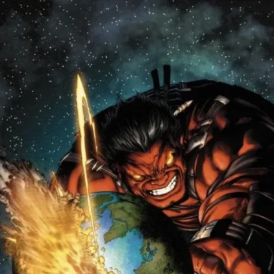 Cover art for Planet Red Hulk