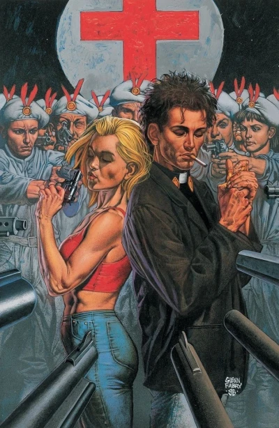 Background for "Preacher" Crusaders
