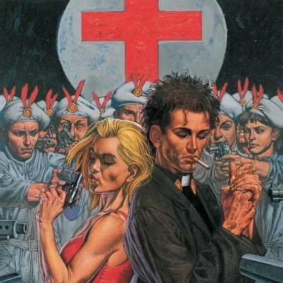Cover art for "Preacher" Crusaders