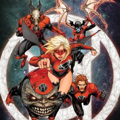 Cover art for Red Daughter of Krypton