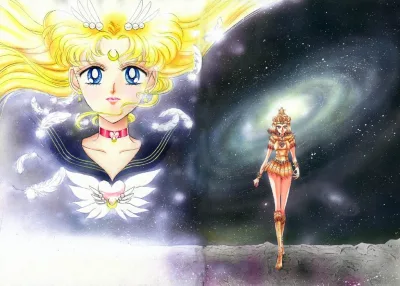 Background for "Sailor Moon" Stars