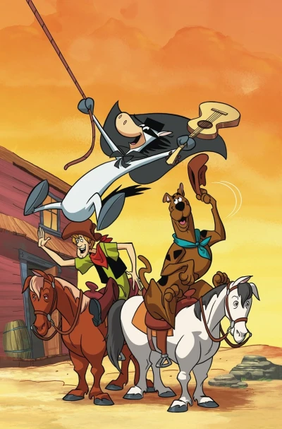 Background for "Scooby-Doo! Team-Up" Go West, You Meddling Kids